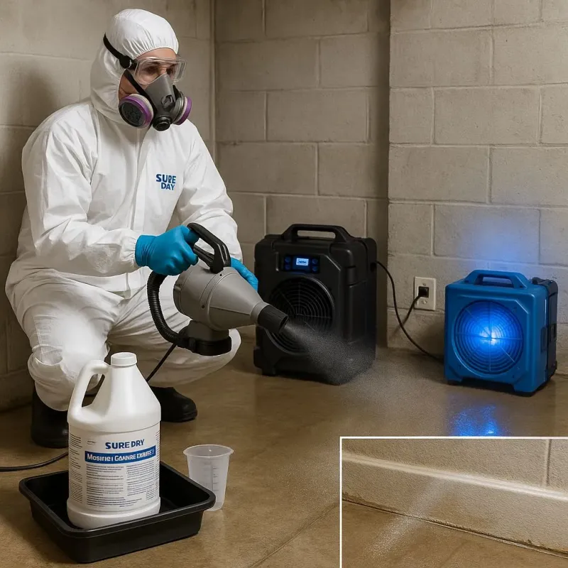 Sanitization and Odor Removal process in Love County, OK