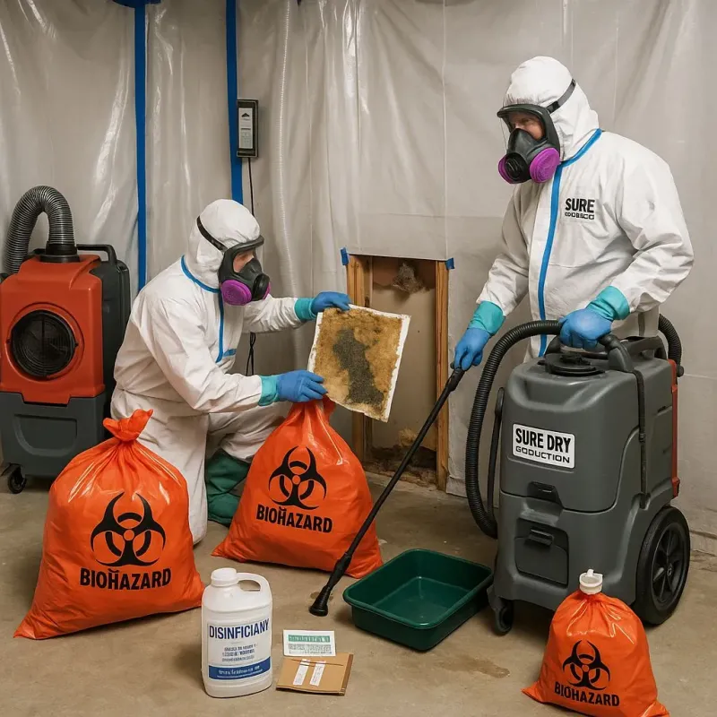 Contaminated Water Handling Protocols process in Love County, OK